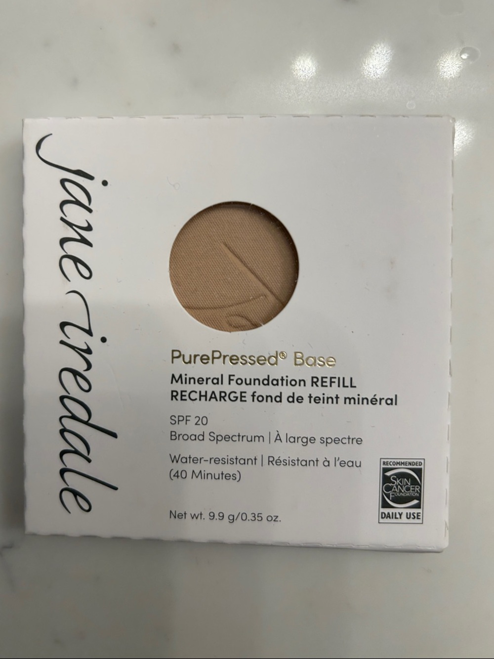 Jane Iredale PurePressed Base Mineral Foundation Refill - NATURAL